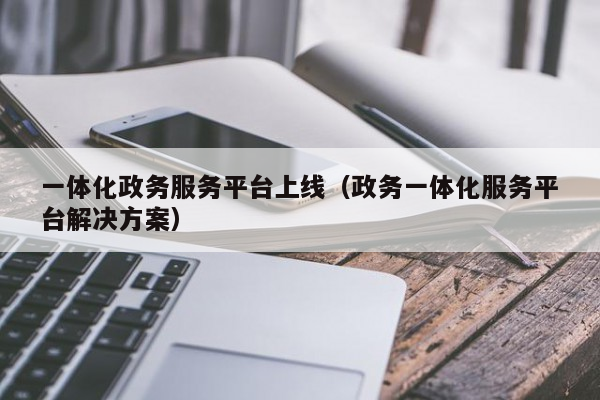 一体化政务服务平台上线（政务一体化服务平台解决方案）