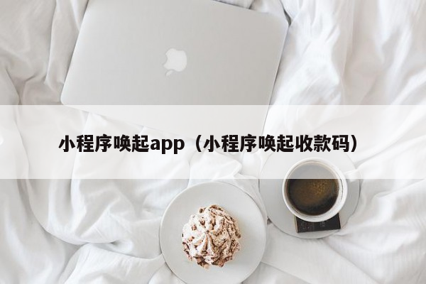 小程序唤起app（小程序唤起收款码）