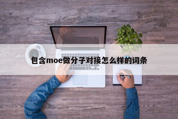 包含moe做分子对接怎么样的词条