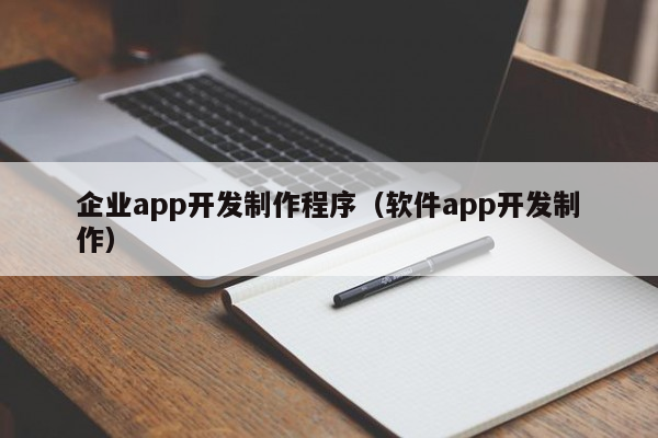 企业app开发制作程序（软件app开发制作）