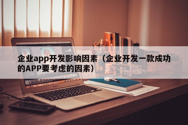 企业app开发影响因素（企业开发一款成功的APP要考虑的因素）