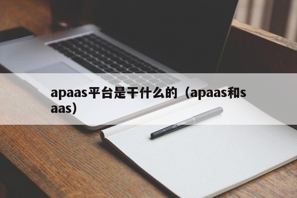 apaas平台是干什么的（apaas和saas）