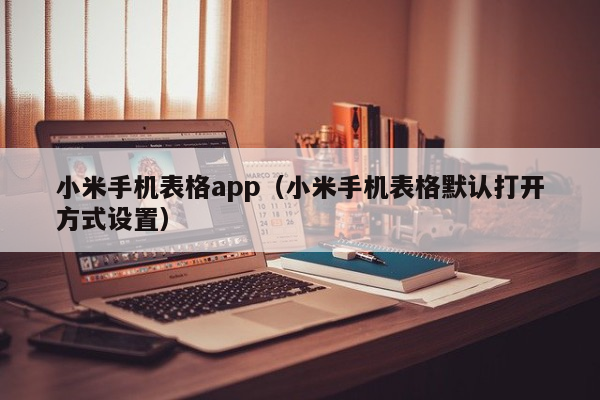 小米手机表格app（小米手机表格默认打开方式设置）