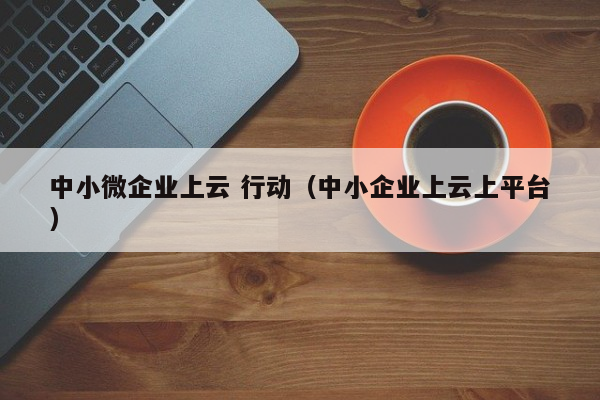 中小微企业上云 行动（中小企业上云上平台）