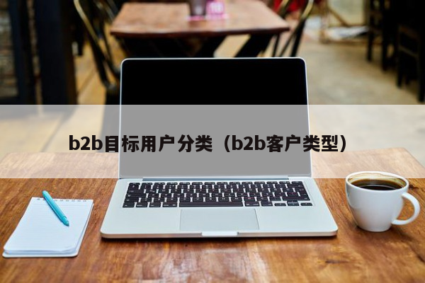 b2b目标用户分类（b2b客户类型）