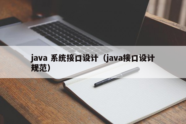 java 系统接口设计（java接口设计规范）